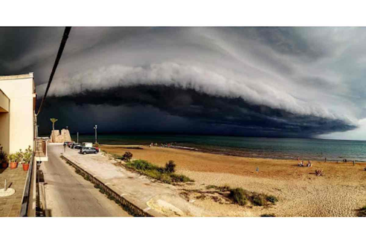 uragano mediterraneo sicilia