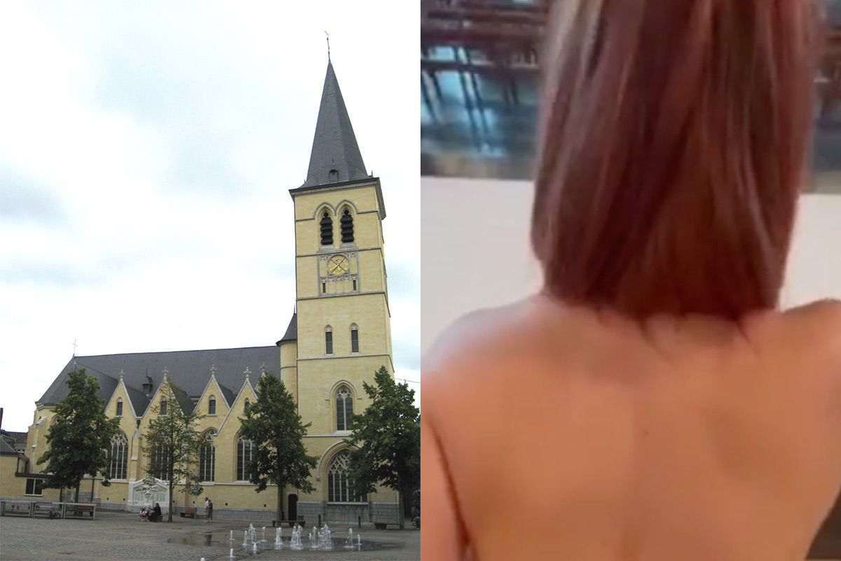 sesso chiesa altare belgio video