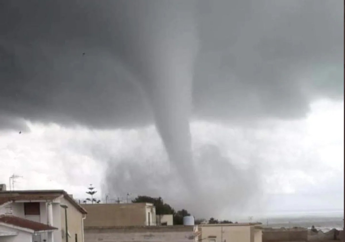 tromba d'aria modica danni morto sicilia