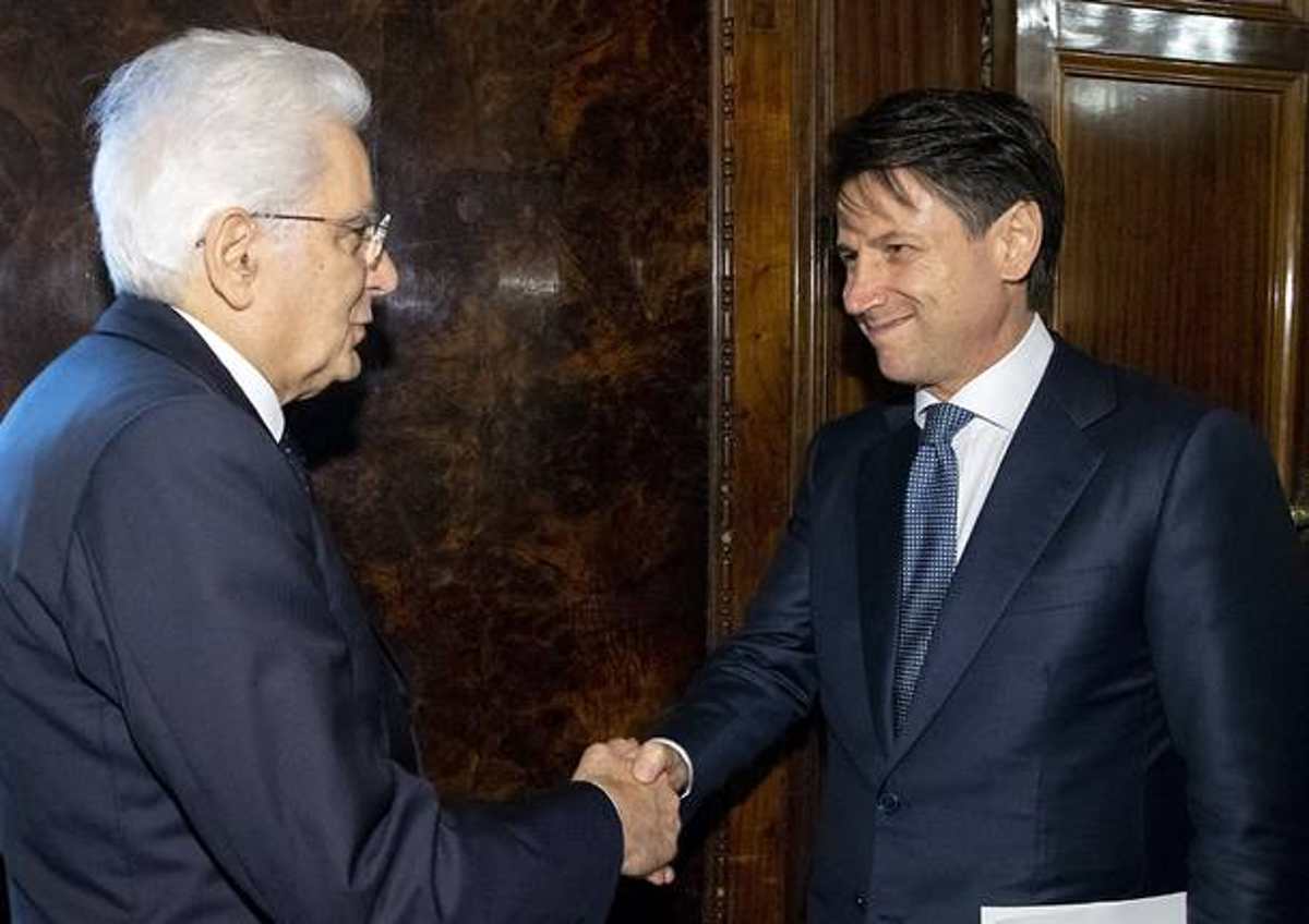 Mattarella e Conte