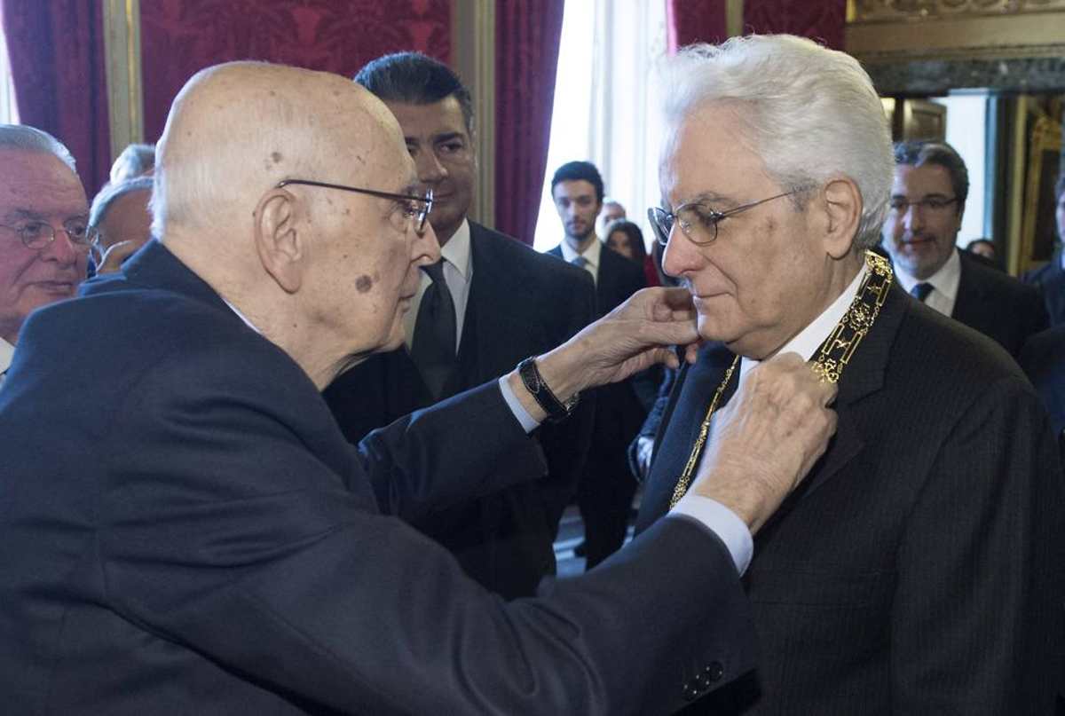 Giuramento di Sergio Mattarella