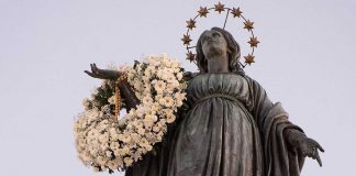 immacolata concezione statua