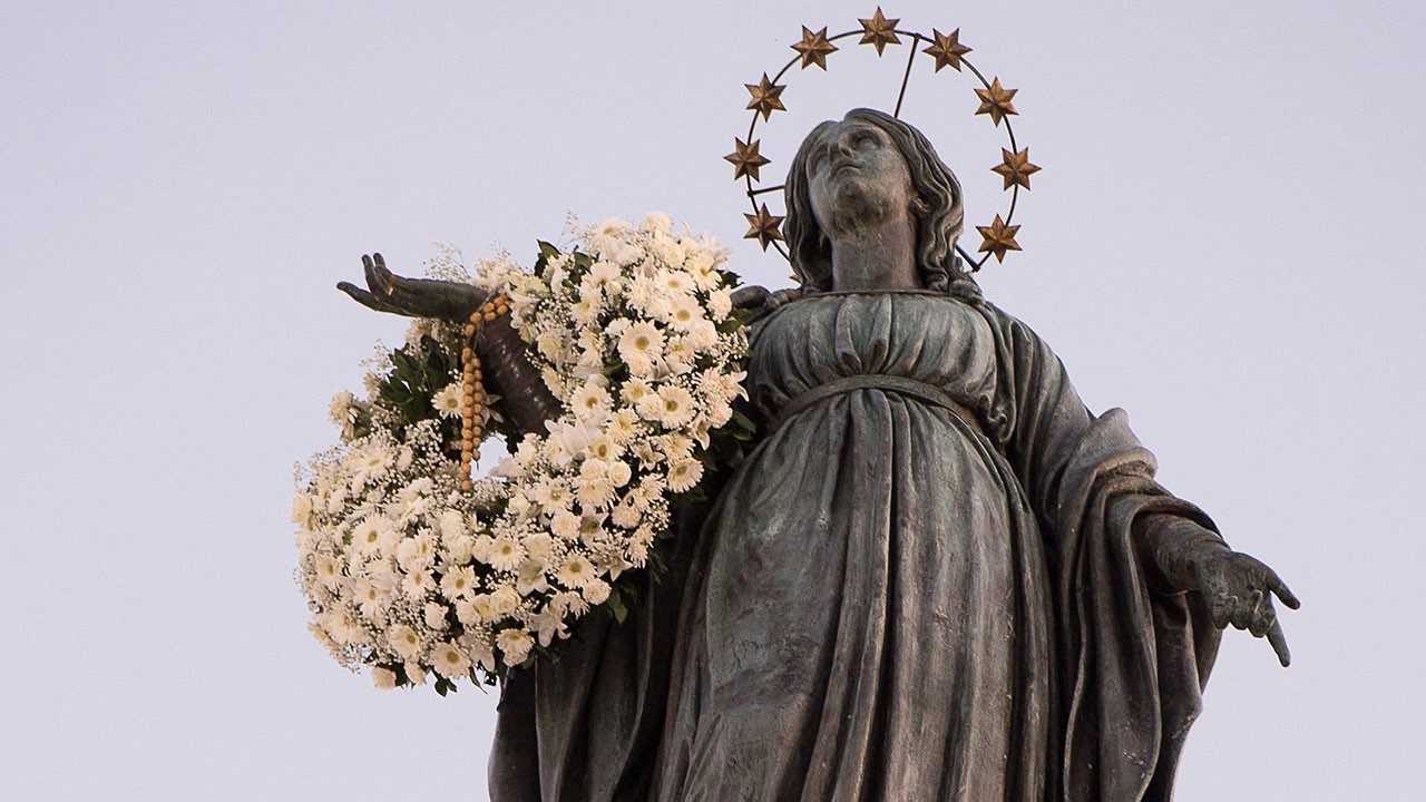 immacolata concezione statua