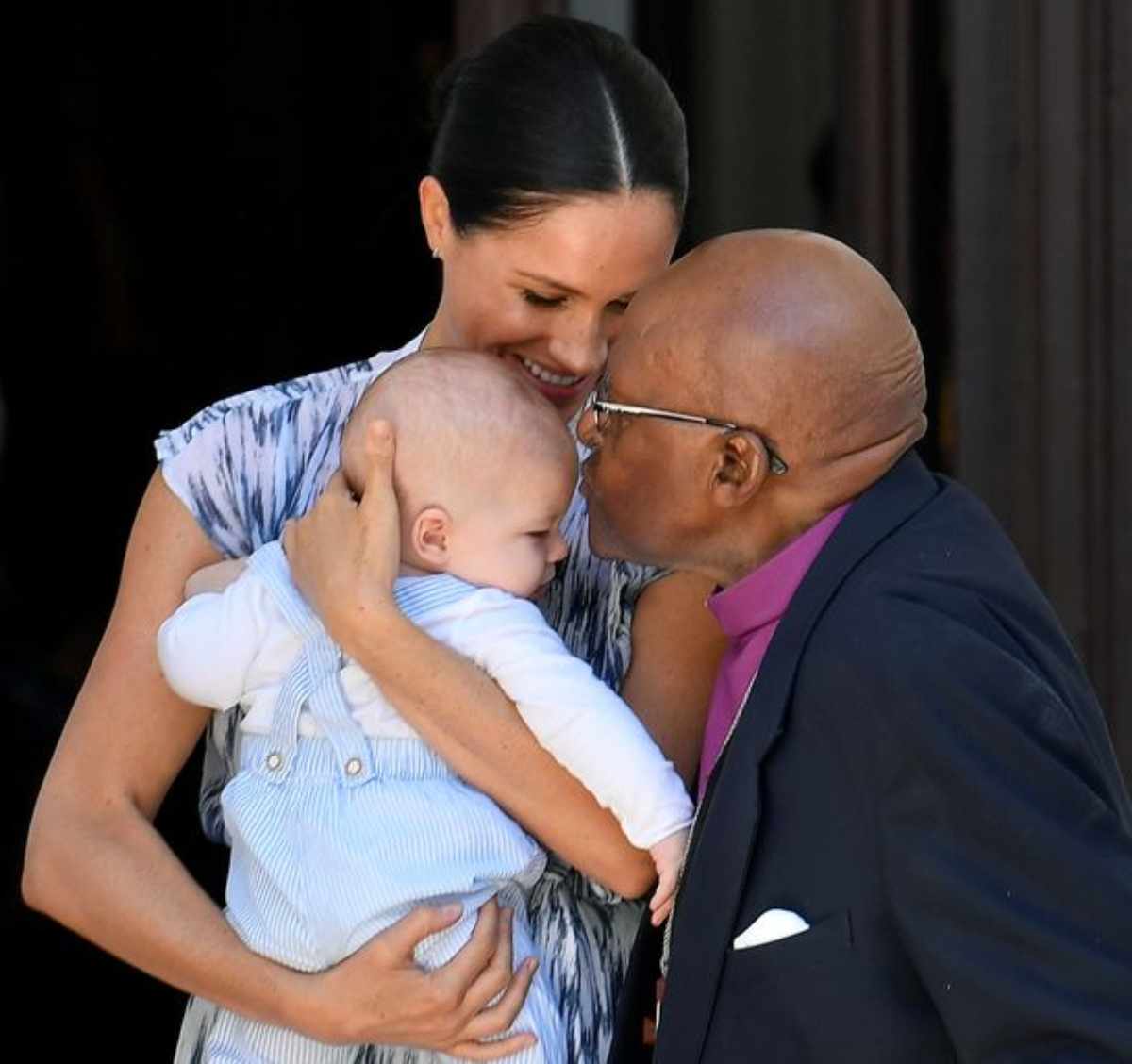 meghan markle desmond tutu harry archie