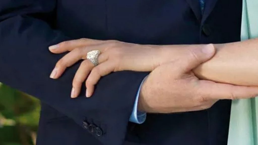 L'anello di fidanzamento della Principessa Charlene