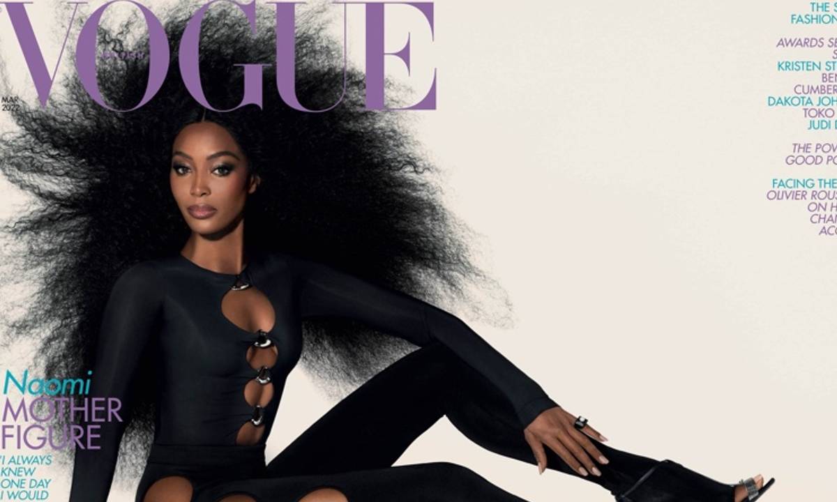 Naomi Campbell su Vogue