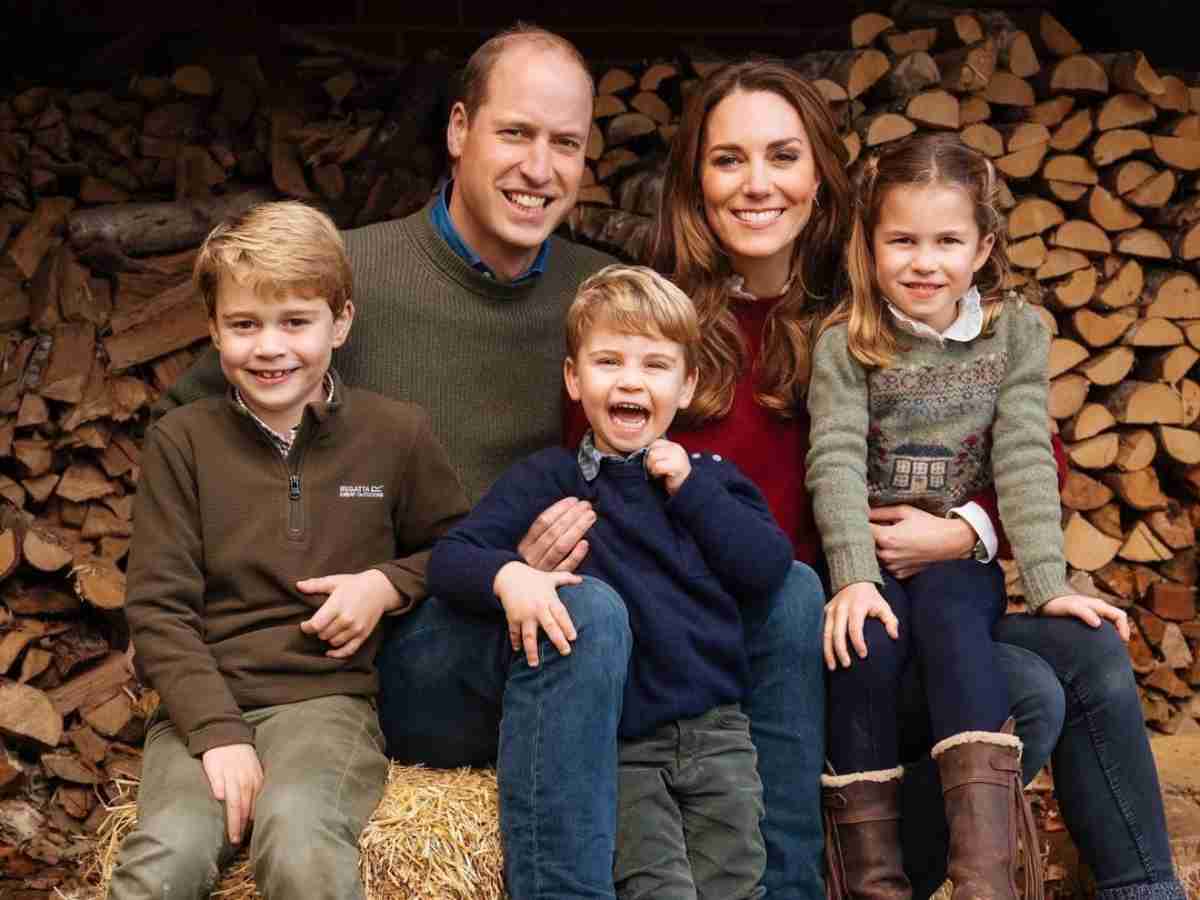 kate william educazione figli