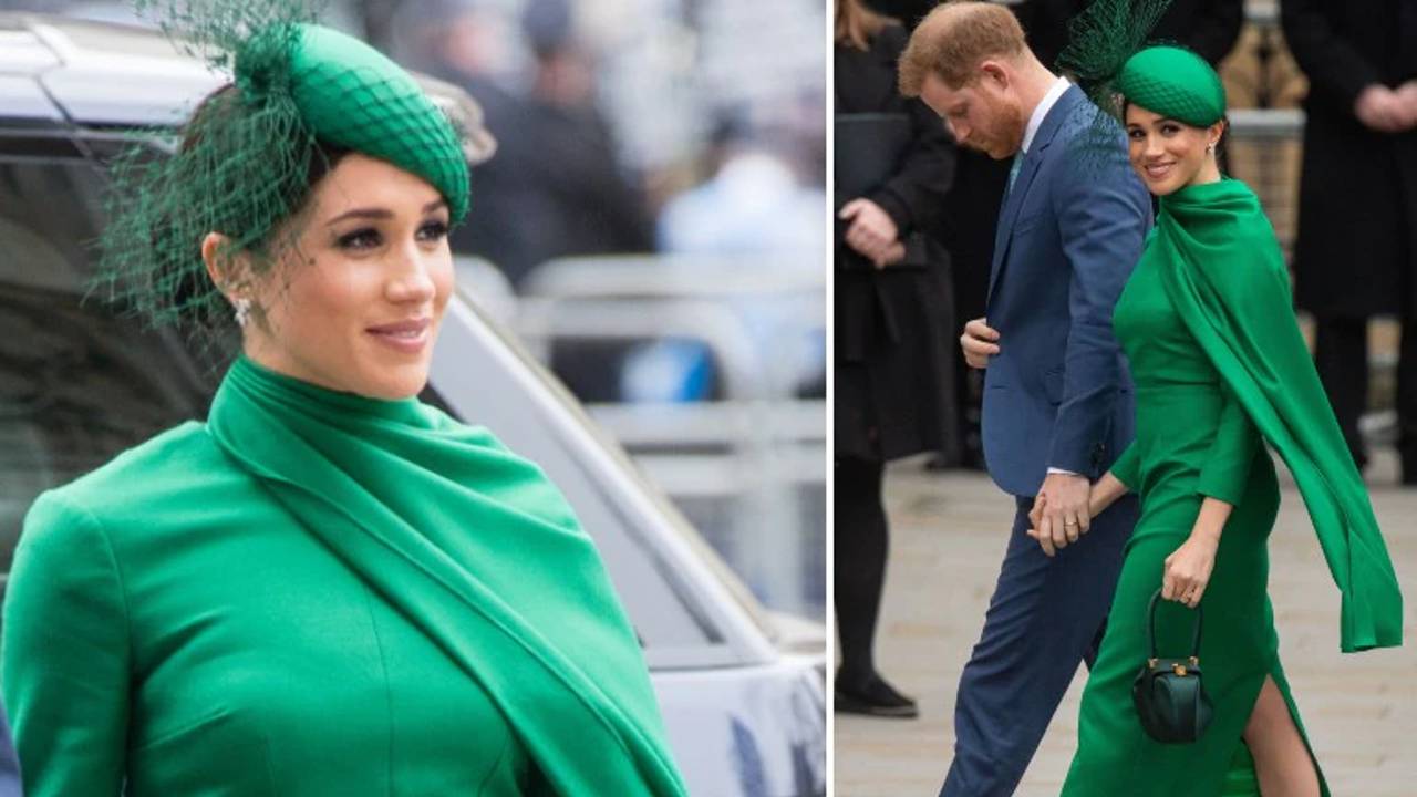 meghan markle abito verde