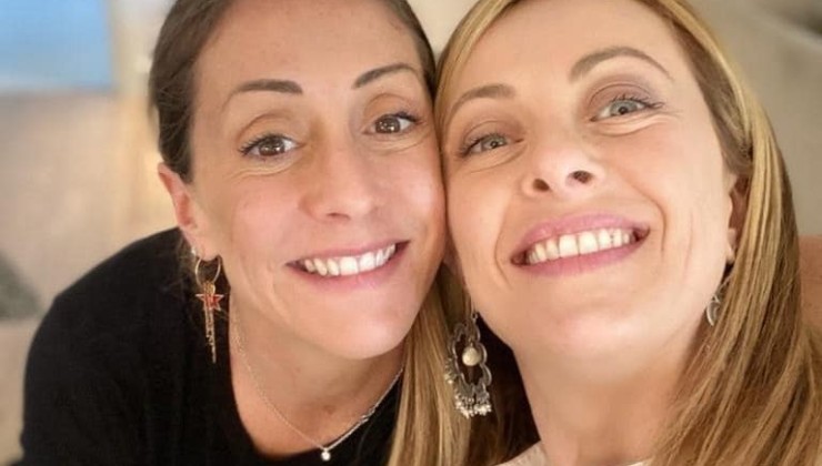 Arianna Meloni e la dedica a Giorgia