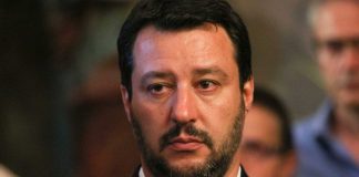Matteo Salvini lutto