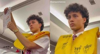 Assistente di volo o modello? L’incredibile storia di Marco Spataro | Il suo video impazza su TikTok