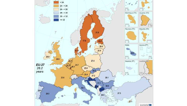 Mappa Eurostat