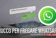 WhatsApp trucchetto per account - PeriodicoItaliano