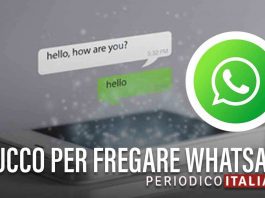 WhatsApp trucchetto per account - PeriodicoItaliano