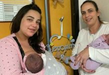 madre e figlia parto